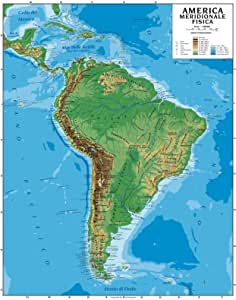 Cartina Geografica America Del Sud